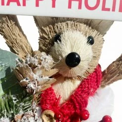 New 🔔 6" Happy Holidays Bear Accent by Ashland® 🌟 -Christmas Shop 10699085 3
