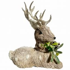 Top 10 😉 11.5" Sitting Deer Accent with Mistletoe by Ashland® 😉
