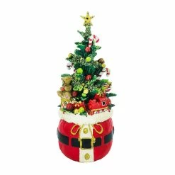 Deals π 10'' π Christmas Tree with Santa Belt Tabletop Décor by Ashland® π