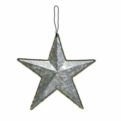 Outlet 🛒 Assorted 8" Metal Star Ornament by Ashland® ⌛ -Christmas Shop 10699192 4