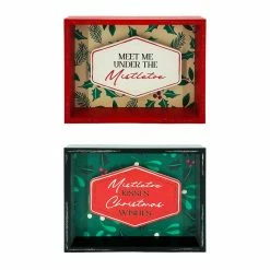 Budget β¨ Assorted 6.5'' Mistletoe β Christmas Tabletop Sign by Ashland® β