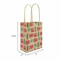 Promo 🎁 Micro 🎄 Christmas Present Gift Bag Value Pack by Celebrate It™ 👏 -Christmas Shop 10699246 3