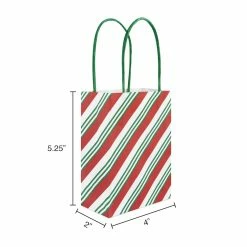 Best deal ⭐ Micro Diagonal Stripe Gift Bag Value Pack by Celebrate It™ 🔥 -Christmas Shop 10699253 3