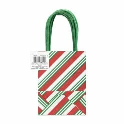Best deal ⭐ Micro Diagonal Stripe Gift Bag Value Pack by Celebrate It™ 🔥 -Christmas Shop 10699253 5