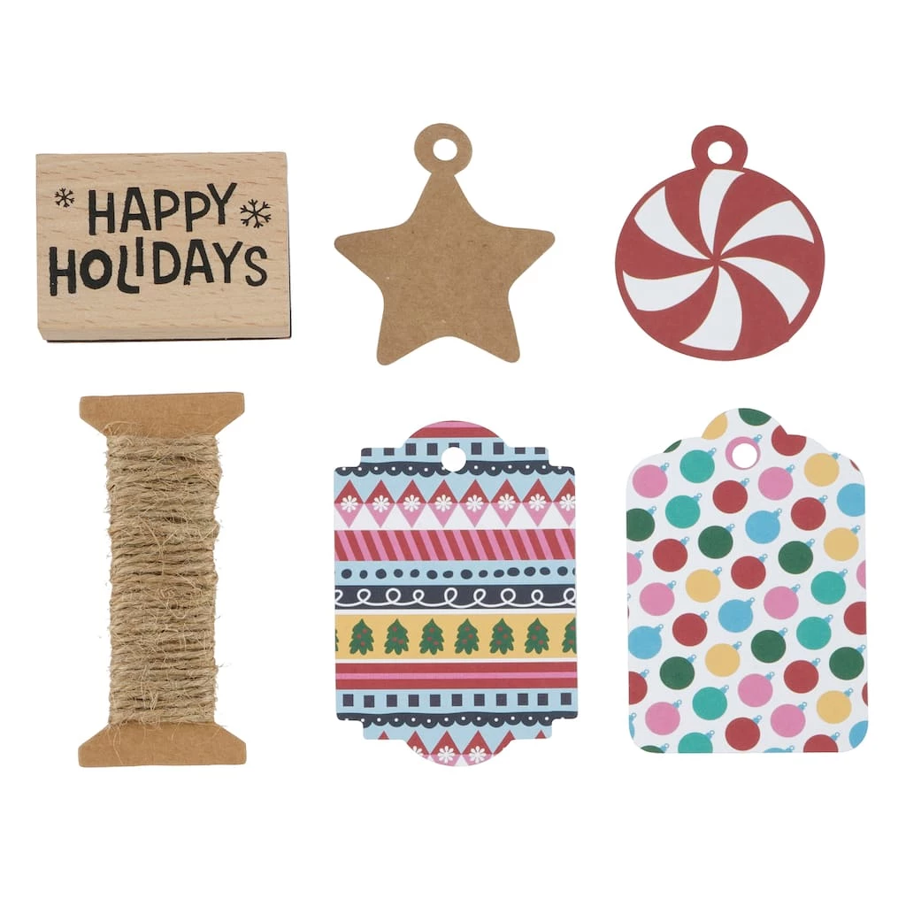 Best Pirce π Peppermint & Star Gift Tag Kit by Recollections™ π Christmas π 4 Best Pirce π Peppermint & Star Gift Tag Kit by Recollections™ π Christmas π - Image 2