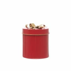 Outlet 😍 6" Red Metal Gift Box With Bow by Ashland® 🎉