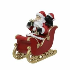 Best Sale 😀 8" Santa On Sleigh Tabletop Decoration by Ashland® 😉 -Christmas Shop 10699286 2