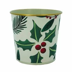 Flash Sale 🧨 Assorted 4'' Mistletoe Bucket ❄ Christmas Tabletop Décor by Ashland® 🥰 -Christmas Shop 10699293 6