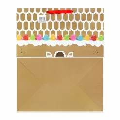 Deals 😀 Jumbo Gingerbread House Gift Bag by Celebrate It™ 🎅 Christmas 😀 -Christmas Shop 10699303 5