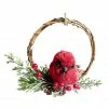Best deal 🌟 4.3'' Mini Bird with Pine, Pinecone, Red Berry and Holly Leaves 🔔 Christmas Ornament by Ashland® 😍