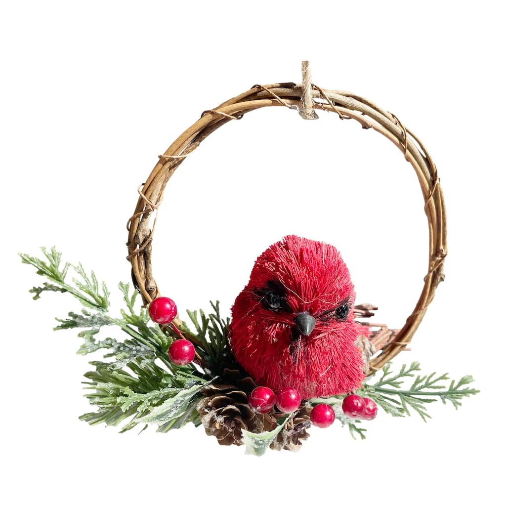 Best deal π 4.3'' Mini Bird with Pine, Pinecone, Red Berry and Holly Leaves π Christmas Ornament by Ashland® π 3 Best deal π 4.3'' Mini Bird with Pine, Pinecone, Red Berry and Holly Leaves π Christmas Ornament by Ashland® π