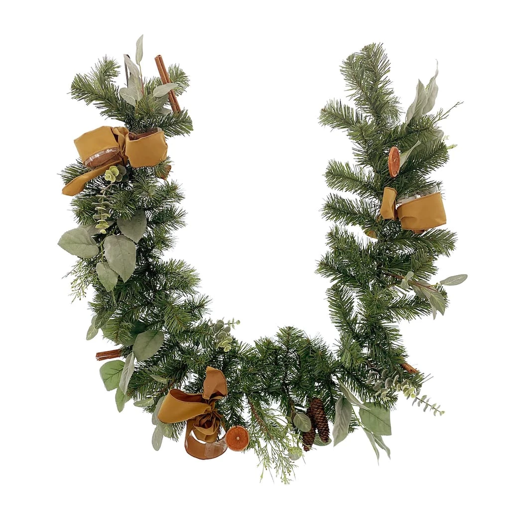 Discount β€οΈ 6ft. Holiday Spice Pine Garland by Ashland® π 4 Discount β€οΈ 6ft. Holiday Spice Pine Garland by Ashland® π - Image 2