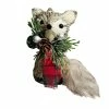 Brand new 🎉 4'' Fox with Plaid Scarf 🎄 Christmas Ornament by Ashland® 👍