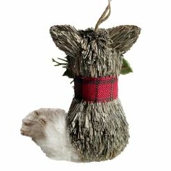 Brand new 🎉 4'' Fox with Plaid Scarf 🎄 Christmas Ornament by Ashland® 👍 -Christmas Shop 10699396 3