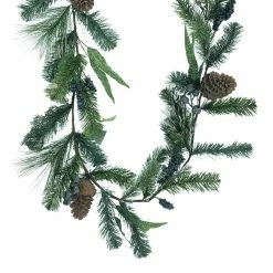 Cheapest 🎁 6ft. Snow Pine with Blueberries Garland by Ashland® 🎉