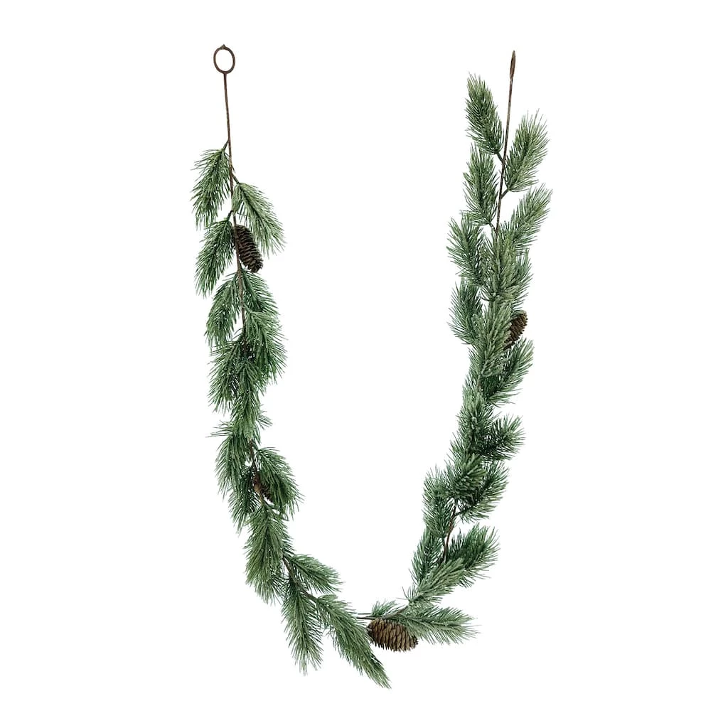 Wholesale π 6ft. Shimmer Pine Garland by Ashland® π 4 Wholesale π 6ft. Shimmer Pine Garland by Ashland® π - Image 2