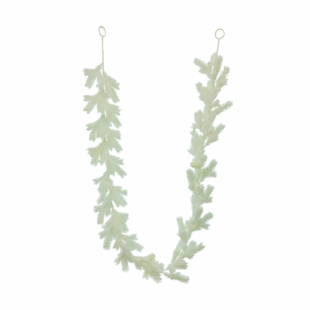 Best reviews of π 6ft. White Glitter Pine Garland by Ashland® π 4 Best reviews of π 6ft. White Glitter Pine Garland by Ashland® π - Image 2