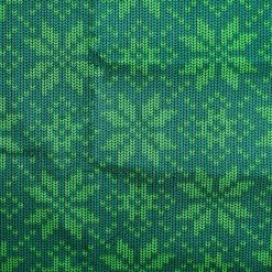 Wholesale π Green Print Cotton Fabric by Loops & Threads® π§¨