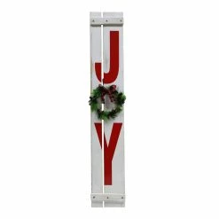 Brand new 😍 Assorted Wood Holiday Door Greeter with Wreath by Ashland® ✔️ -Christmas Shop 10699534 4