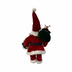 Cheapest 🧨 10.5" Santa with Wreath Figure by Ashland® 🔥 -Christmas Shop 10699541 3