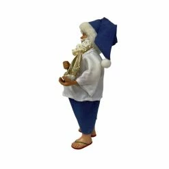 Best deal 🤩 10.5" Santa with Salilboat Figure by Ashland® 👍 -Christmas Shop 10699546 3