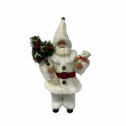 Buy 💯 10.5" Traditional Santa with Bear Figure by Ashland® 😉