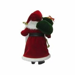 Discount ✔️ 10.5" Traditional Santa with Bear Figure by Ashland® 🎁 -Christmas Shop 10699565 3