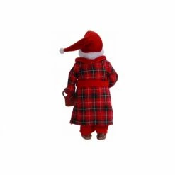 Discount ⌛ 10.5" Plaid Robe Santa Figure by Ashland® 😀 7 Discount ⌛ 10.5" Plaid Robe Santa Figure by Ashland® 😀 -Christmas Shop 10699566 3