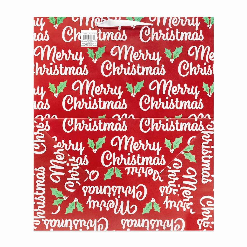 Hot Sale π Jumbo Red & White Merry π Christmas Gift Bag by Celebrate It™ π Christmas β 6 Hot Sale π Jumbo Red & White Merry π Christmas Gift Bag by Celebrate It™ π Christmas β - Image 4
