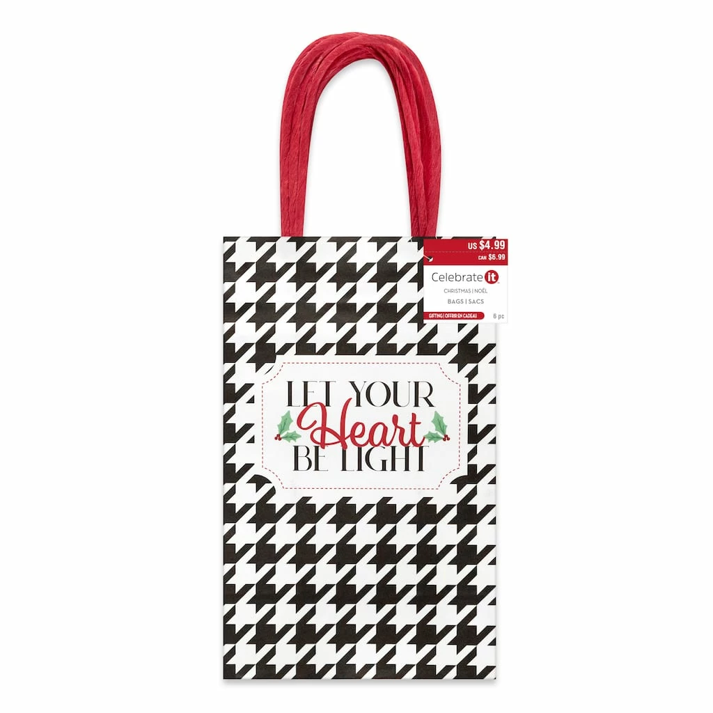 Top 10 π Small Heart be Light Gift Bags, 6ct. by Celebrate It™ π Christmas π 6 Top 10 π Small Heart be Light Gift Bags, 6ct. by Celebrate It™ π Christmas π - Image 4