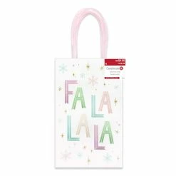 Wholesale ✨ Small Fa La La La Gift Bags, 6ct. by Celebrate It™ 🎄 Christmas 😀 -Christmas Shop 10699605 4