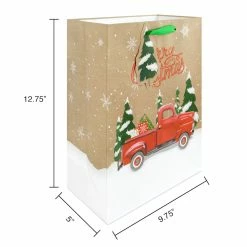 Budget ✨ Large Kraft Sentiments Gift Bags, 2ct. by Celebrate It™ 🎄 Christmas 🧨 -Christmas Shop 10699609 4