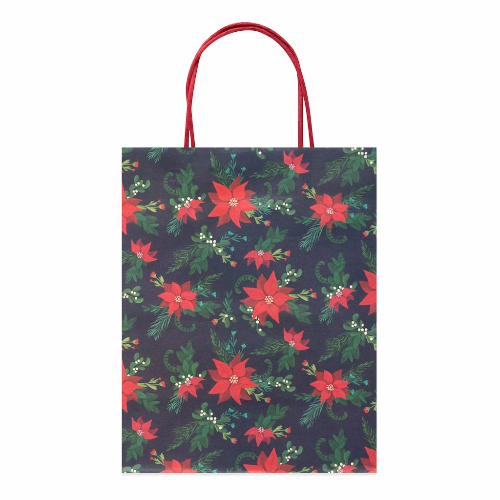 Deals π Medium Poinsettia Gift Bags, 5ct. by Celebrate It™ π Christmas βοΈ 3 Deals π Medium Poinsettia Gift Bags, 5ct. by Celebrate It™ π Christmas βοΈ