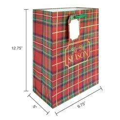 New π₯ Large Plaid & Poinsettia Gift Bags, 2ct. by Celebrate It™ β Christmas π 11 New π₯ Large Plaid & Poinsettia Gift Bags, 2ct. by Celebrate It™ β Christmas π -Christmas Shop 10699612 4