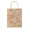 Best Sale 🔥 Medium Kraft Sentiments Gift Bags, 5ct. by Celebrate It™ 🔔 Christmas 🧨