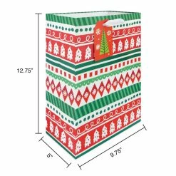 Wholesale 🤩 Large No Peeking! Gift Bags, 2ct. by Celebrate It™ 🎁 Christmas 🎁 -Christmas Shop 10699621 5