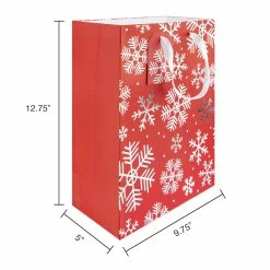 Top 10 🎉 Large Holiday Red Foil Gift Bags, 2ct. by Celebrate It™ 🎁 Christmas 😍 -Christmas Shop 10699624 4