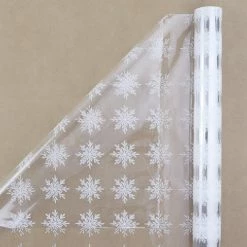 Cheapest 🎉 Silver Snowflakes Gift Wrap by Celebrate It™ ❤️ -Christmas Shop 10699656 2