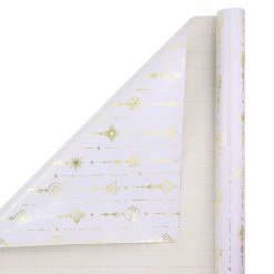 Best Sale 👍 Gold Ornament Gift Wrap by Celebrate It™ 😉 -Christmas Shop 10699667 2