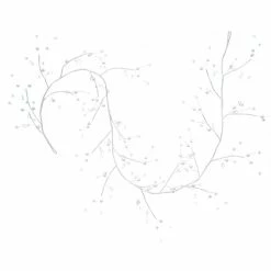 Budget 🤩 5ft. White Clear Bead Coiled Garland by Ashland® 🤩 -Christmas Shop 10699677 3