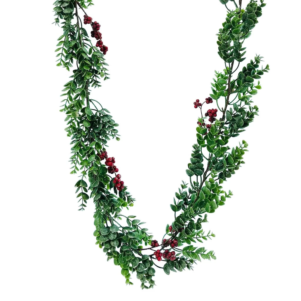 Buy π 6ft. Eucalyptus & Berry Garland by Ashland® π 3 Buy π 6ft. Eucalyptus & Berry Garland by Ashland® π