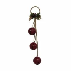 Hot Sale 🛒 24" Red 3 Bell Door Hanger by Ashland® ⌛