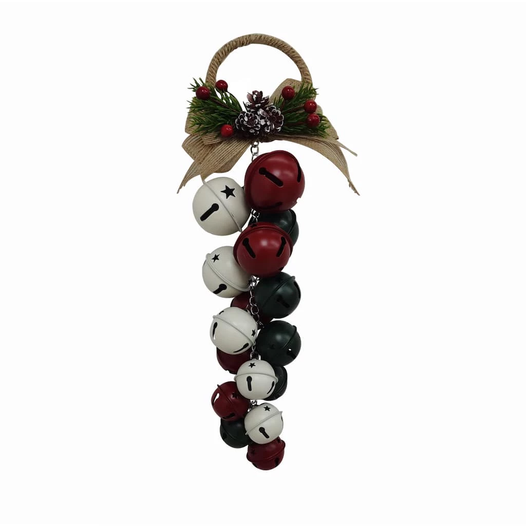 Promo β€οΈ 14.5" Red, Green and White Bell Bunch Door Hanger by Ashland® π 3 Promo β€οΈ 14.5" Red, Green and White Bell Bunch Door Hanger by Ashland® π