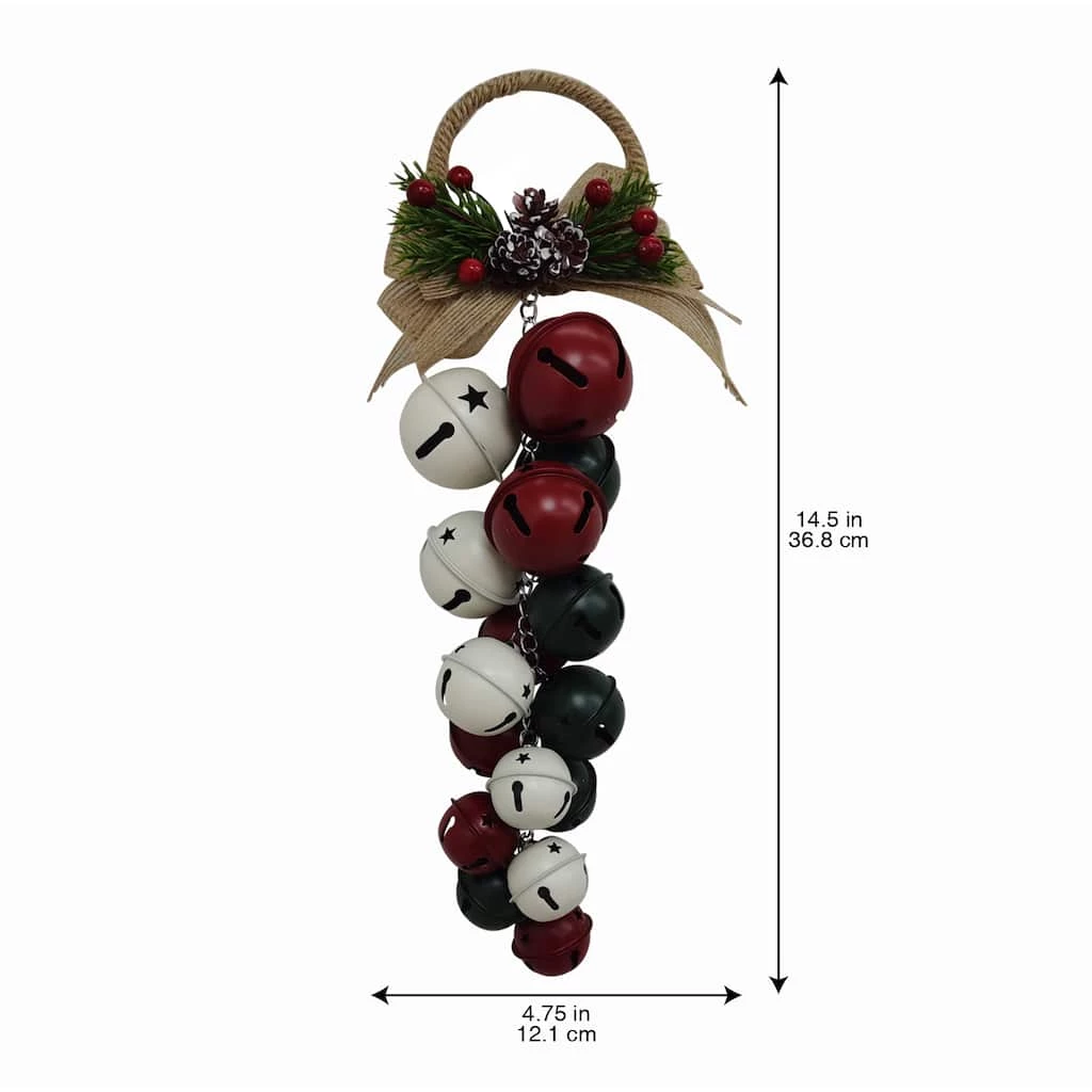 Promo β€οΈ 14.5" Red, Green and White Bell Bunch Door Hanger by Ashland® π 5 Promo β€οΈ 14.5" Red, Green and White Bell Bunch Door Hanger by Ashland® π - Image 3