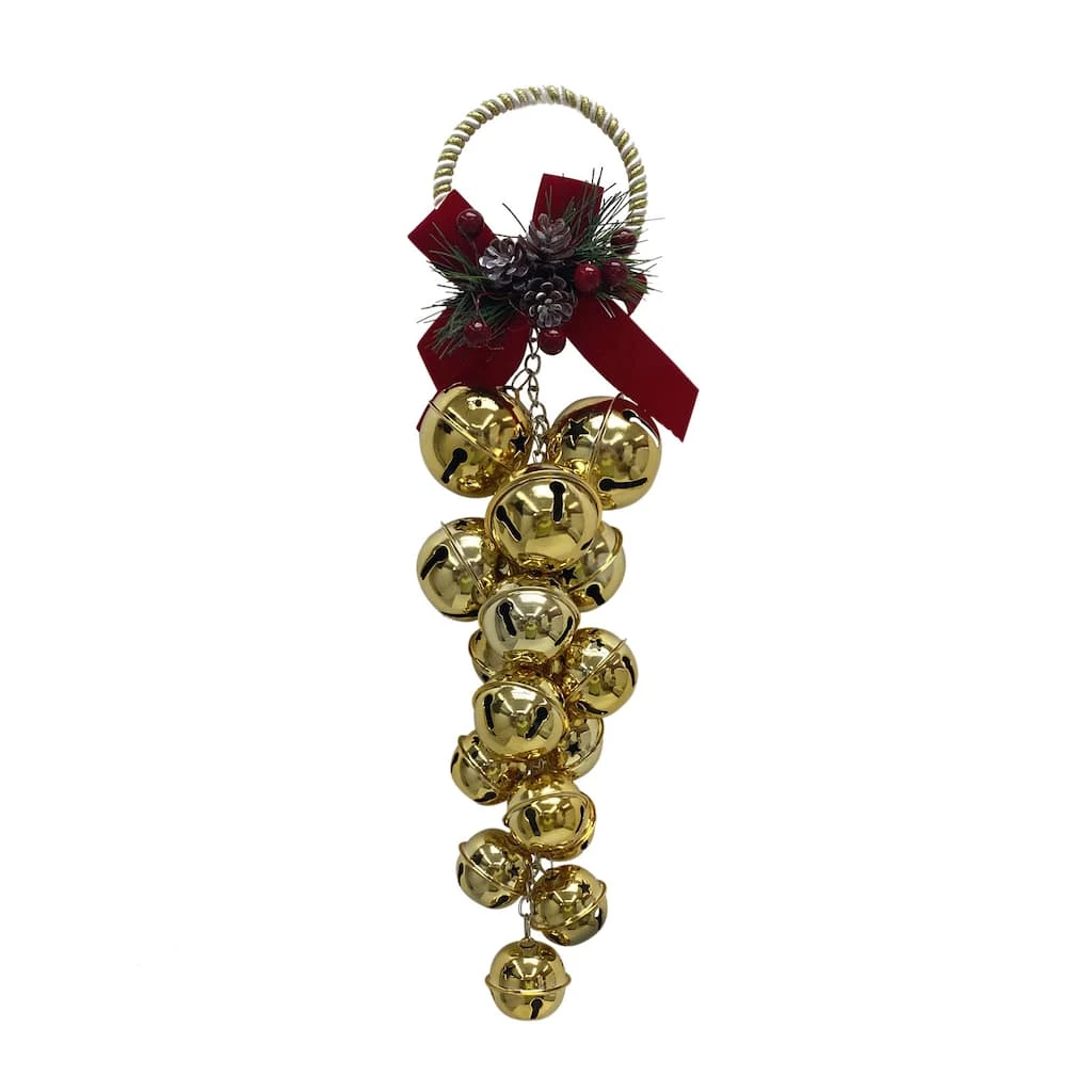 Outlet π― 14.5 Shiny Gold Bell Bunch Door Hanger by Ashland® π 3 Outlet π― 14.5 Shiny Gold Bell Bunch Door Hanger by Ashland® π