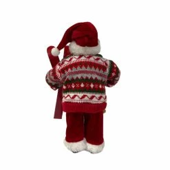 Coupon 🧨 10.5" Skiing Santa Figurine by Ashland® 🧨 -Christmas Shop 10699780 3