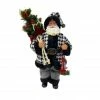Flash Sale 😍 10.5" Houndstooth Santa Figurine by Ashland® 🎁 -Christmas Shop 10699786 1