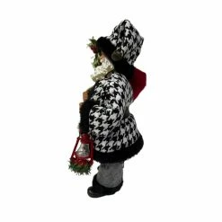 Flash Sale 😍 10.5" Houndstooth Santa Figurine by Ashland® 🎁 -Christmas Shop 10699786 2