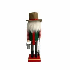 Best Sale 🔔 10" Fisherman Wooden Collectible Nutcracker by Ashland® 🥰 -Christmas Shop 10699798 3