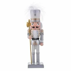 New ✔️ 10" Silver Soldier Nutcracker by Ashland® 👏